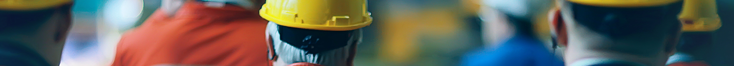 'accomplishments we're proud of' section header image - picture of a group on industrial workers